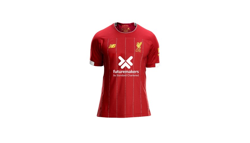 Salah's Issued and Signed Limited Edition 19/20 Liverpool FC Shirt