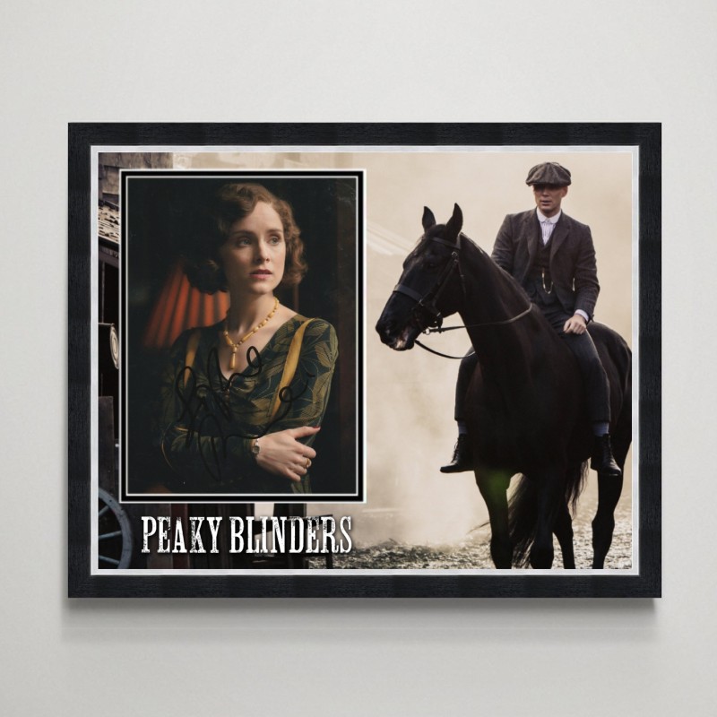 Sophie Rundell Signed Peaky Blinders Display