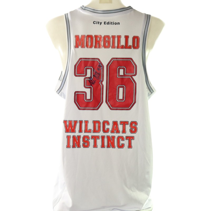 Morgillo's Urania Basket "Special Edition" Signed Match-Worn Home Jersey, 2025/26