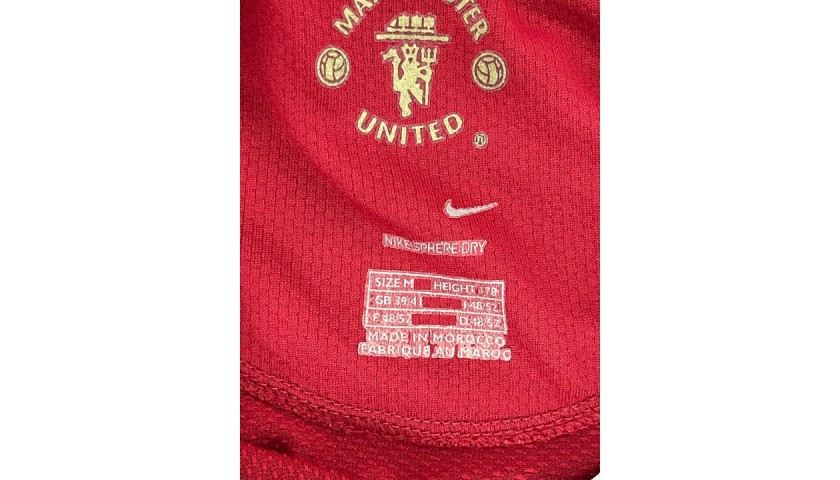 Ronaldo's Official Manchester United Signed Shirt, 2007/08 - CharityStars