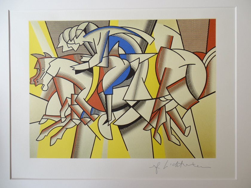 Roy Lichtenstein "The Red Horsemen"