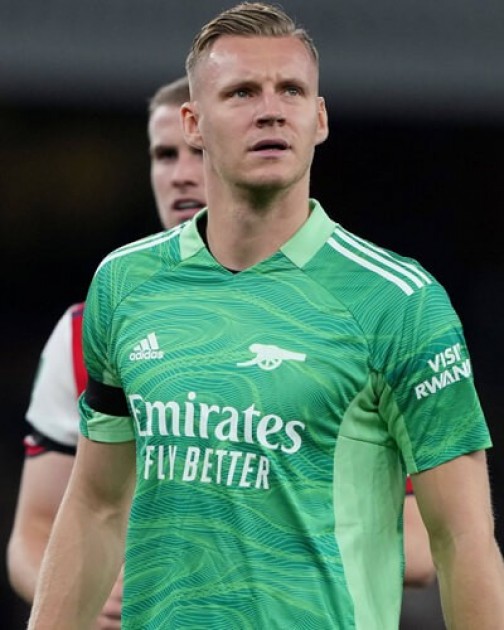 Maglia Bernd Leno Arsenal, 2021/22 - Autografata