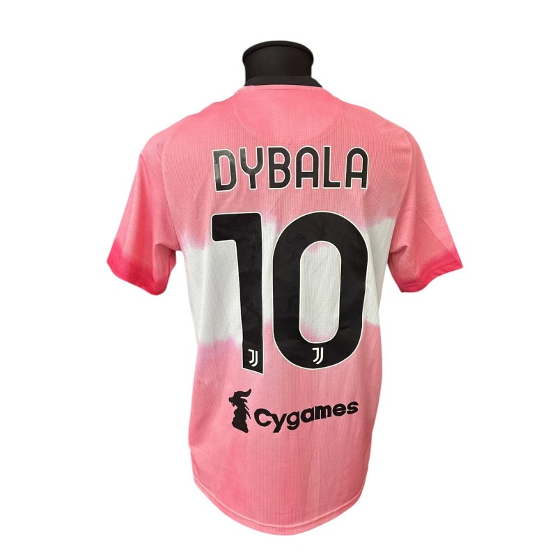 Maglia Preparata Dybala Juventus vs Verona, 2020 - Speciale Human Race