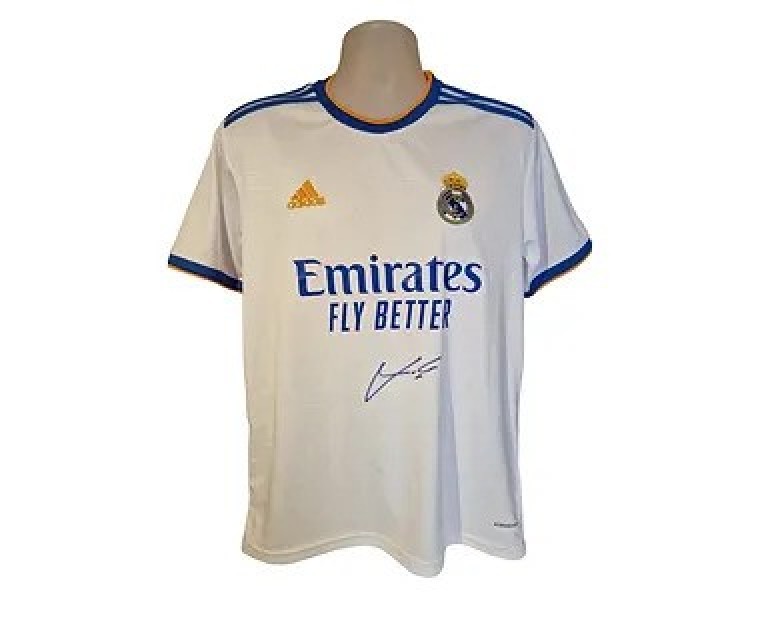 Maglia replica firmata di Luka Modric, Real Madrid 2021/22