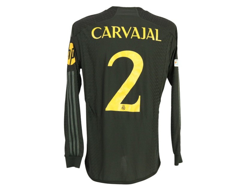 Maglia gara Carvajal Real Madrid, UCL 2023/24 