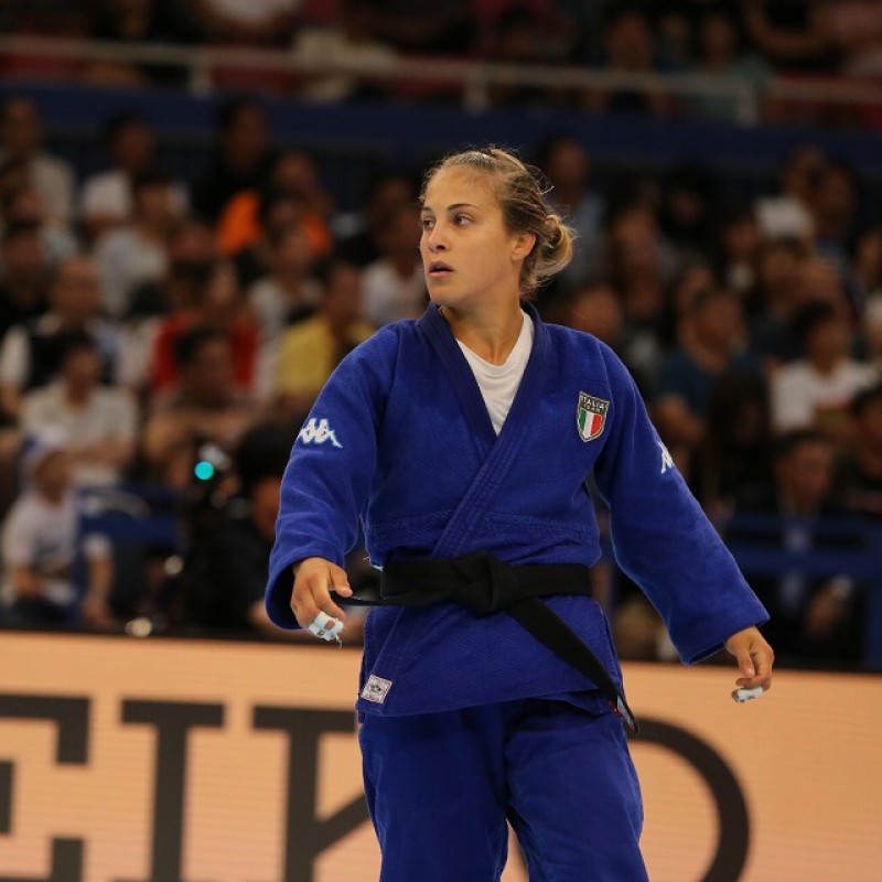Judogi Signed by Odette Giuffrida