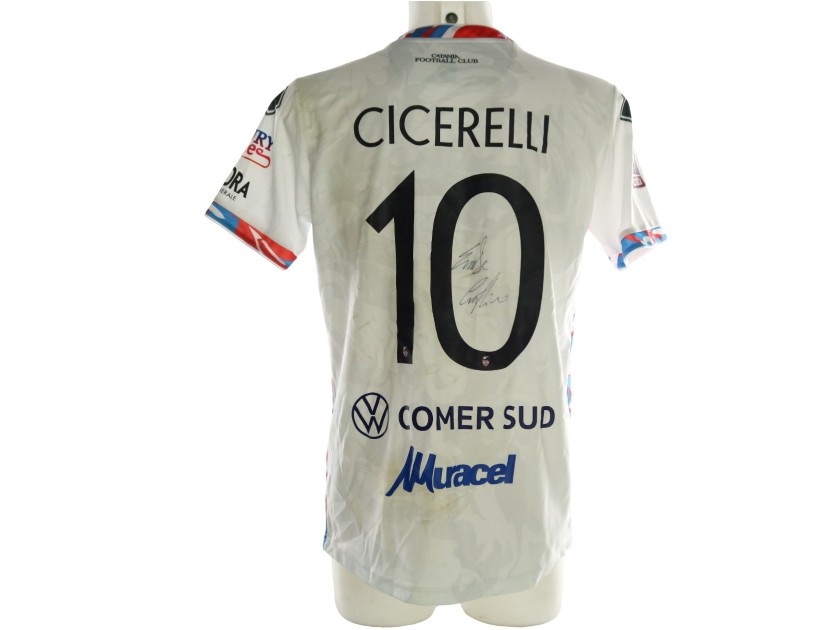 Cicerelli's Signed Unwashed Shirt, Crotone vs Catania 2026 