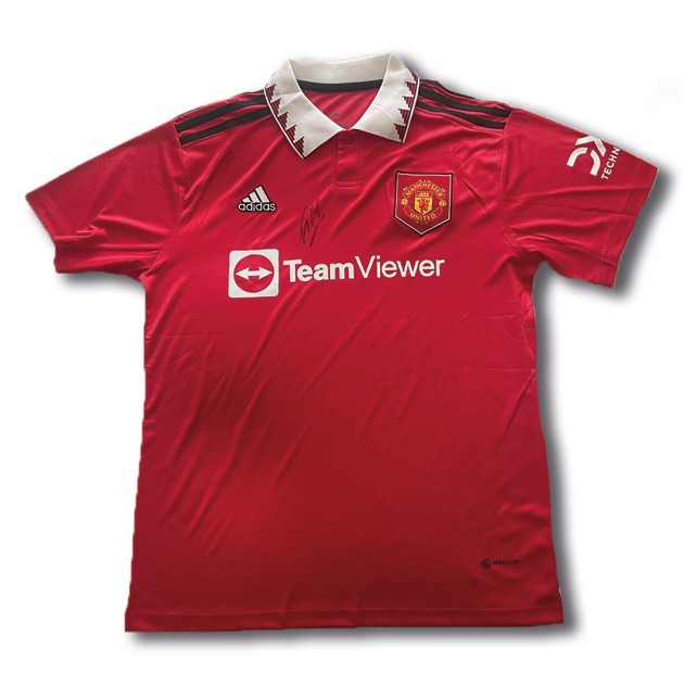 Christian Eriksen Manchester United Official Signed Shirt