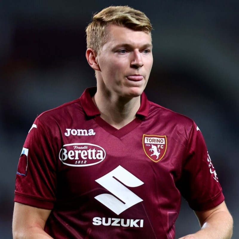 Schuurs Official Torino Signed Shirt, 2022/23 