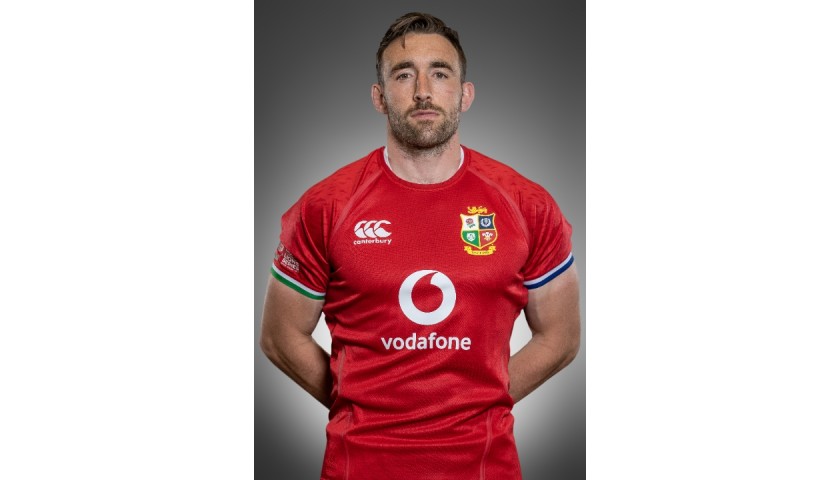 Lions 2021 Test Shirt - Worn and Signed by Jack Conan