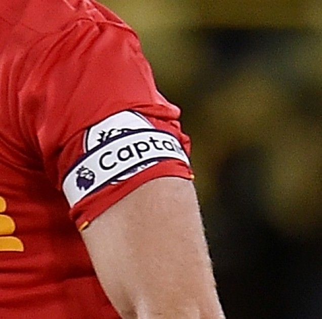 Jordan Henderson's Match Worn Captain's Armband