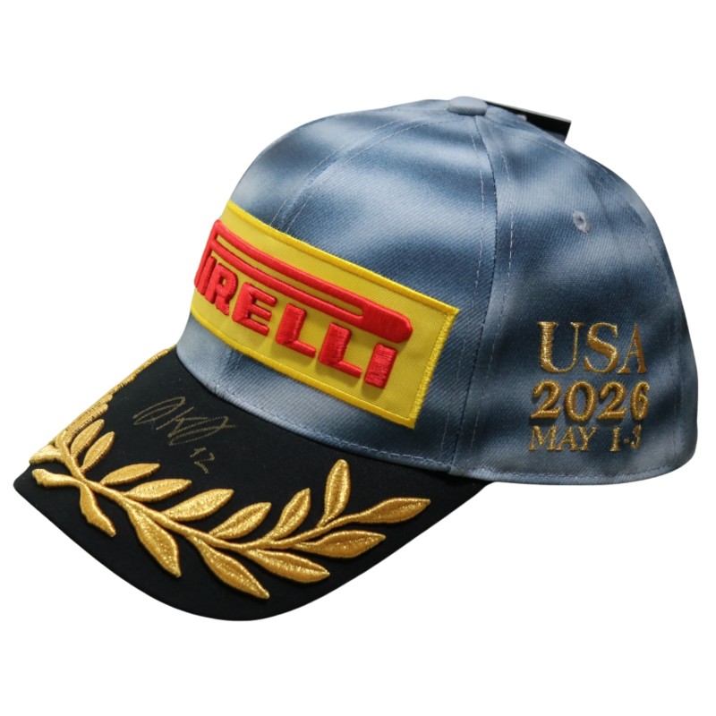 Pirelli Podium 1st Place GP Miami 2026 Official Cap - Signed by Kimi Antonelli