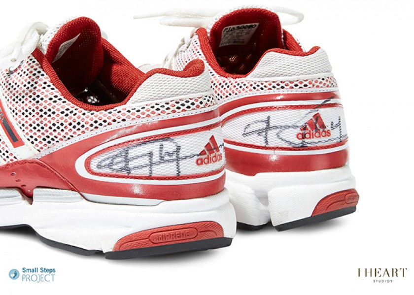 Jonny Wilkinson's Autographed Adidas Trainers from his Personal Collection