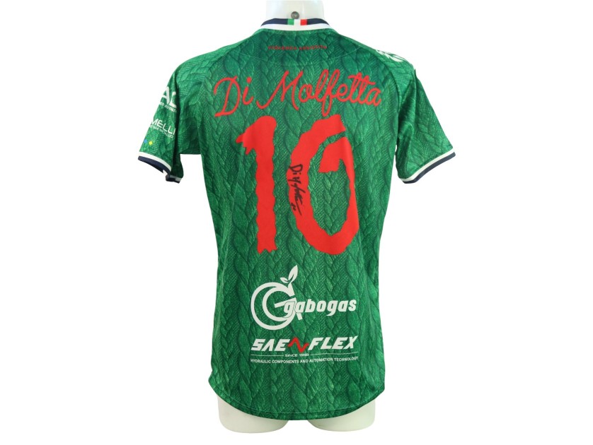 Di Molfetta's Signed Unwashed Shirt, "Special Edition" Feralpisalò vs Triestina 2024