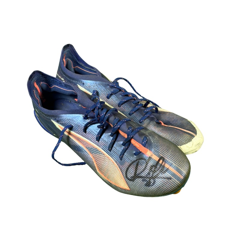 Scarpini Indossati Puma Kofler Sudtirol, 2025/26 - Autografati