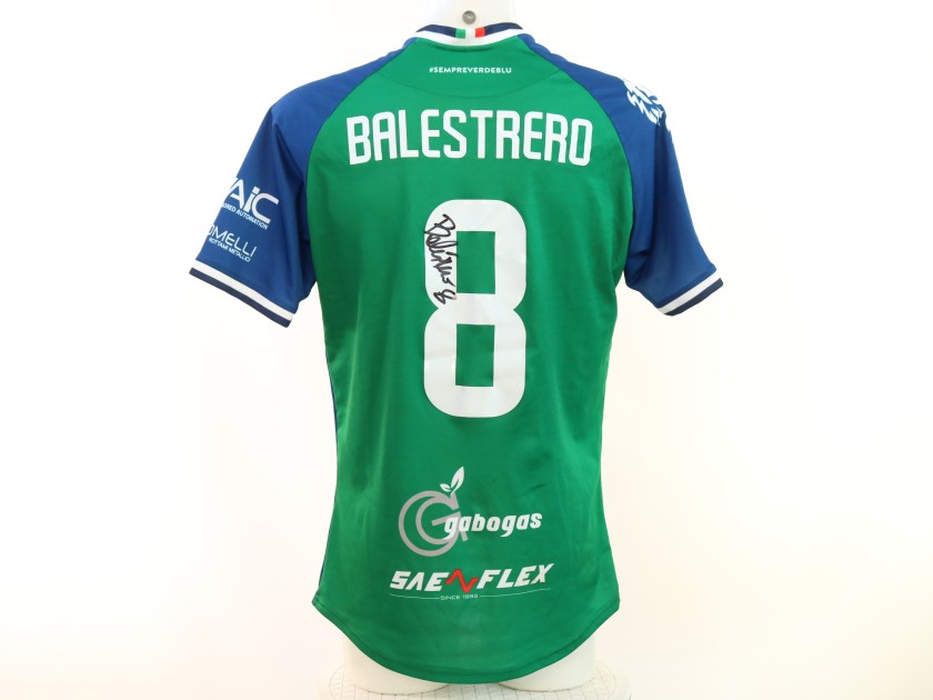 Balestrero's Feralpisalò vs Renate Signed Unwashed Shirt, 2024