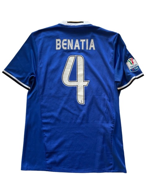 Benatia Unwashed Shirt, Napoli vs Juventus 2017