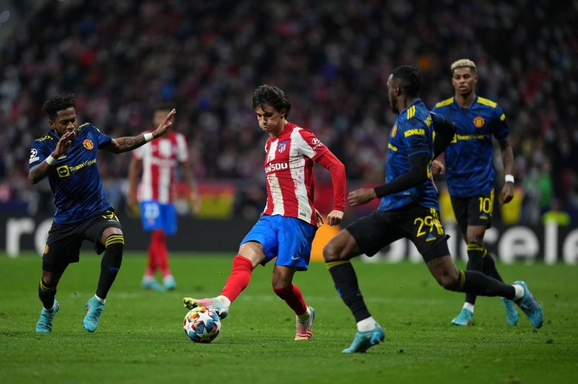 Joao Felix's Atletico Madrid Match Shirt, UCL 2021/22 - CharityStars