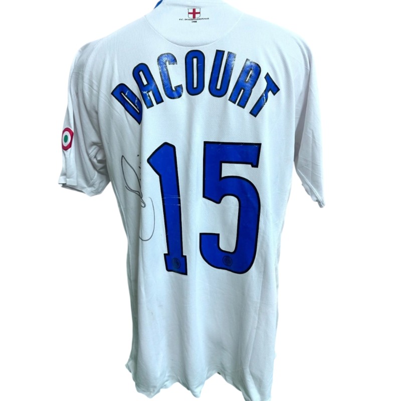 Dacourt's Inter Signed Unwashed Shirt, 2006/07
