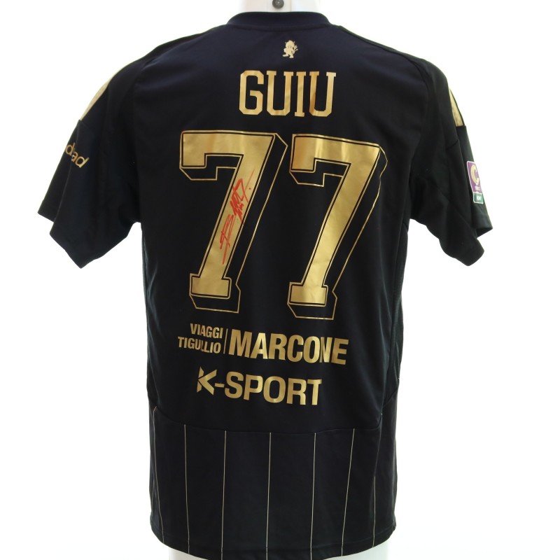 Guiu's Unwashed Signed Shirt, Rimini vs Virtus Entella 2024