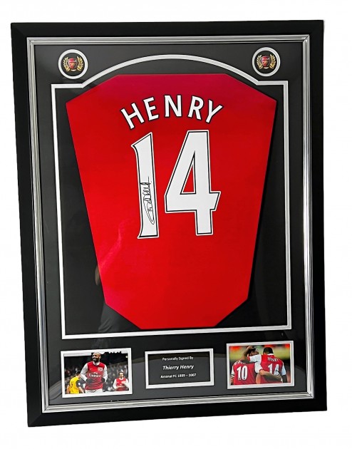 Henry's Official Arsenal Signed Shirt