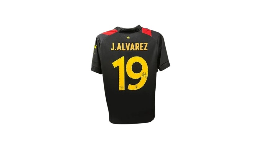 J.ALVAREZ #19 Manchester City Third Away Jersey 2023/24