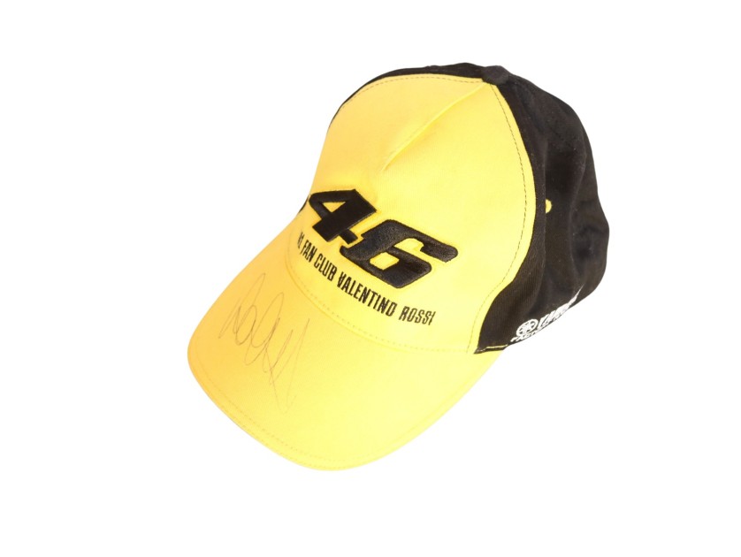 Valentino Rossi Fan Club Signed Cap