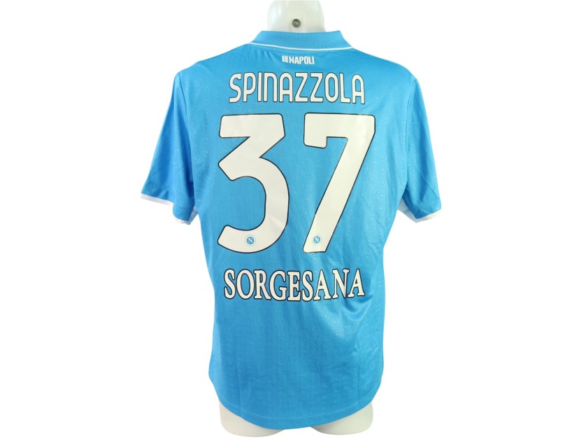 Spinazzola's Napoli Issued Shirt, 2024/25