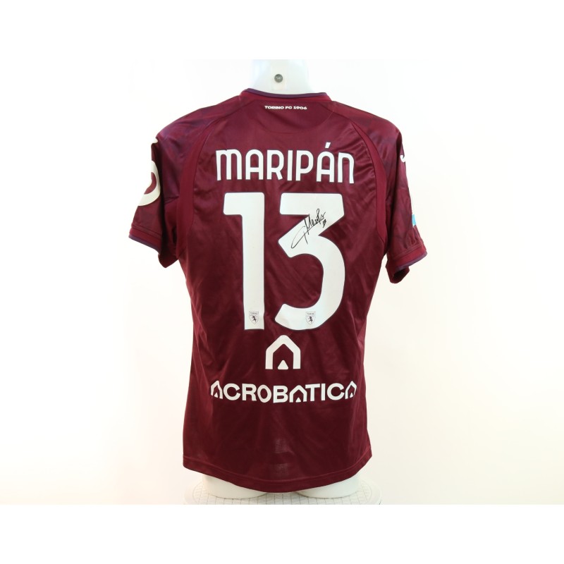 Maglia Maripan unwashed Udinese vs Torino 2024 - Autografata