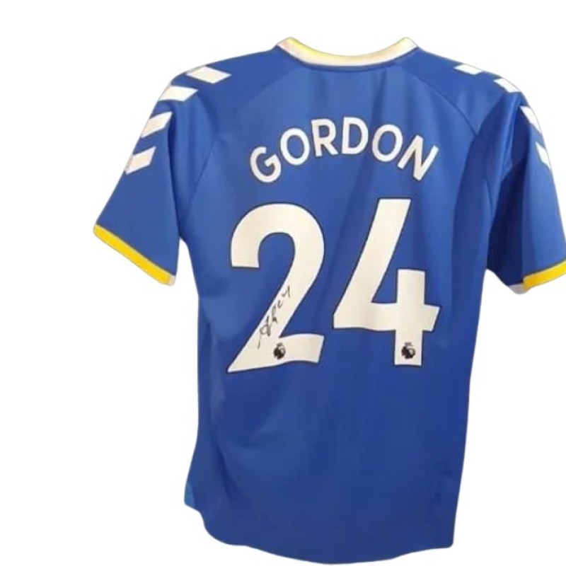 Anthony Gordon's Everton 2021/22 Signed Official Shirt