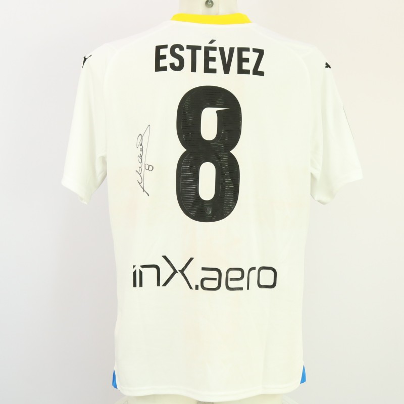 Estevez's Unwashed Signed Shirt, Parma vs Spezia 2024