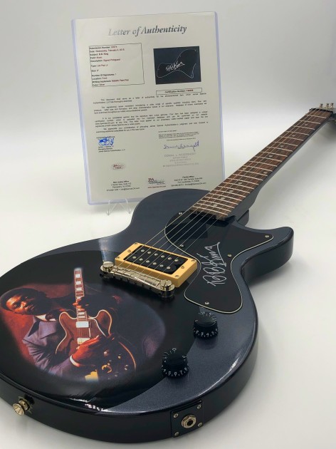 B.B King's Les Paul Epiphone Signed Electric Guitar