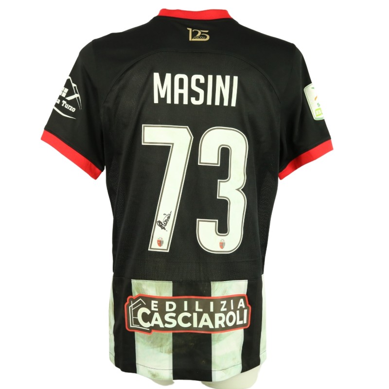 Masini's unwashed Signed Shirt, Ascoli vs Cremonese 2024