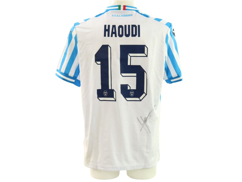 Haoudi's Signed Unwashed Shirt, SPAL vs Rimini 2025 