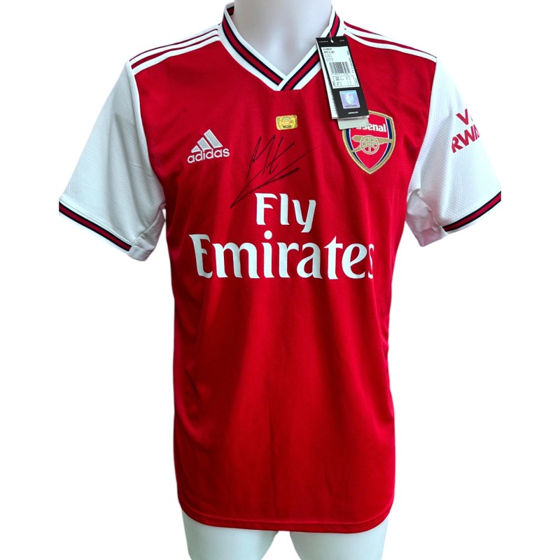 Guendouzi's Arsenal Signed Official Shirt, 2019/20