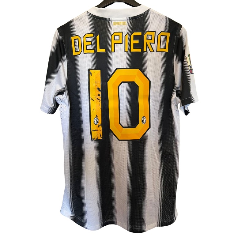 Del Piero's Juventus Match Shirt, TIM Cup 2011/12