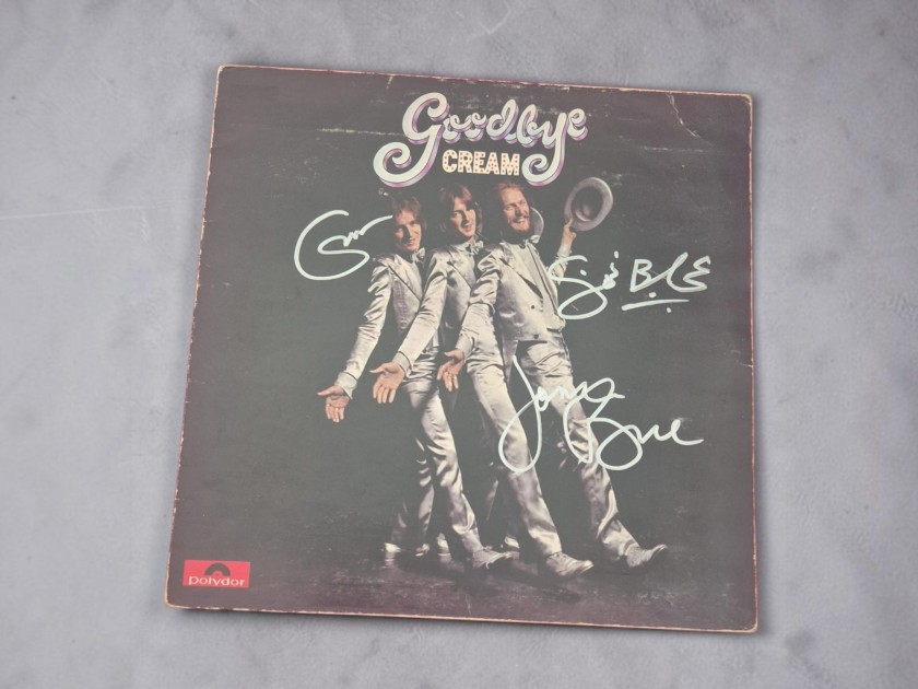 Cream Signed Goodbye Vinyl LP