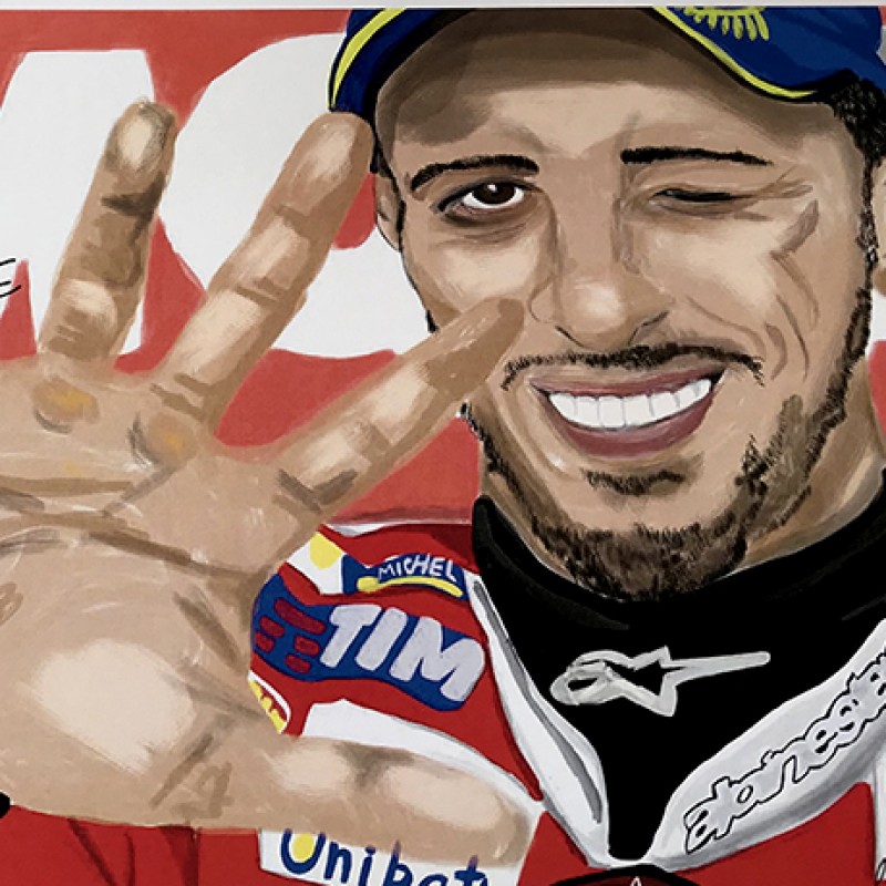 "Andrea Dovizioso: Race 15, Motegi" by Tammy Gorali