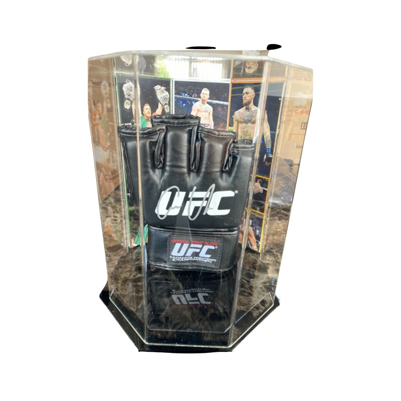 Conor McGregor's Signed UFC Glove In Display Case