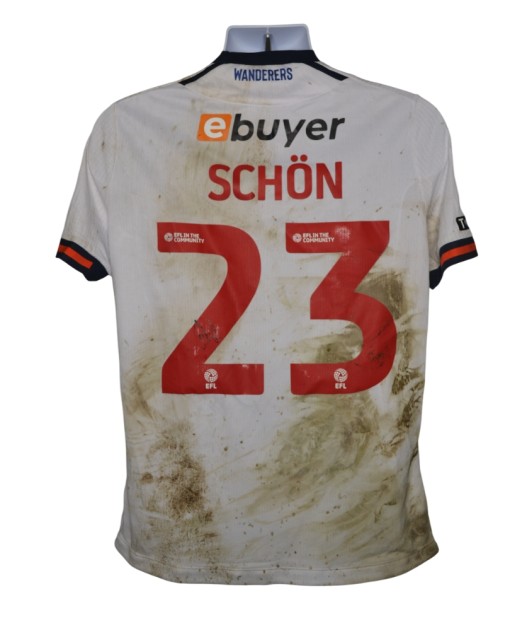 Maglia Unwashed Szabolcs Schön Bolton Wanderers, vs Charlton - Autografata