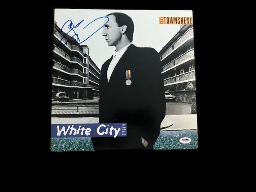 Pete Townshend of The Who Signed 'White City' Vinyl LP