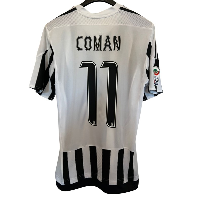 Coman's Juventus Match-Issued Shirt, 2015/16