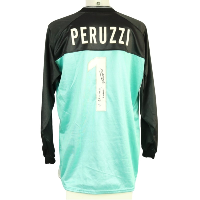 Maglia Peruzzi Inter, preparata 1999/00 - Autografata