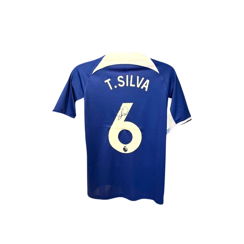 Thiago Silva's Chelsea 2023/24 Signed Replica Shirt