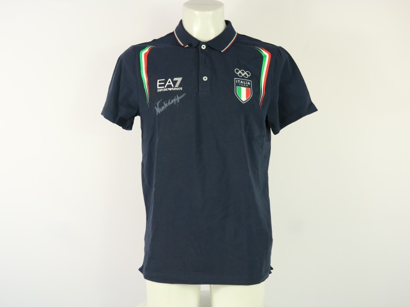 Autographed jersey by Niccolò Campriani - Rio 2016 Olympics
