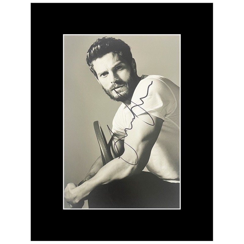 Jamie Dornan Signed Photo Display