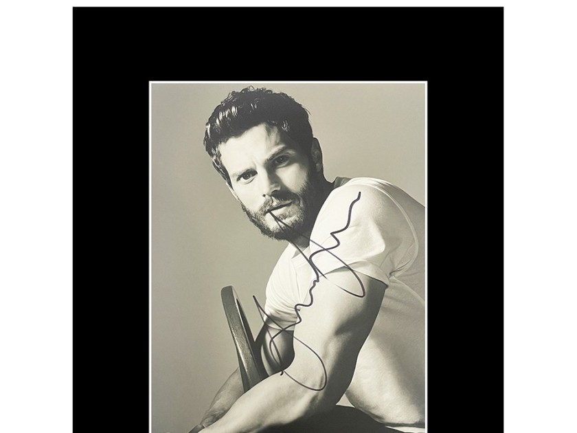 Jamie Dornan Signed Photo Display