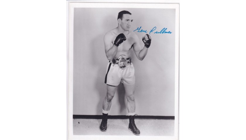 Gene Fullmer Signed Photograph