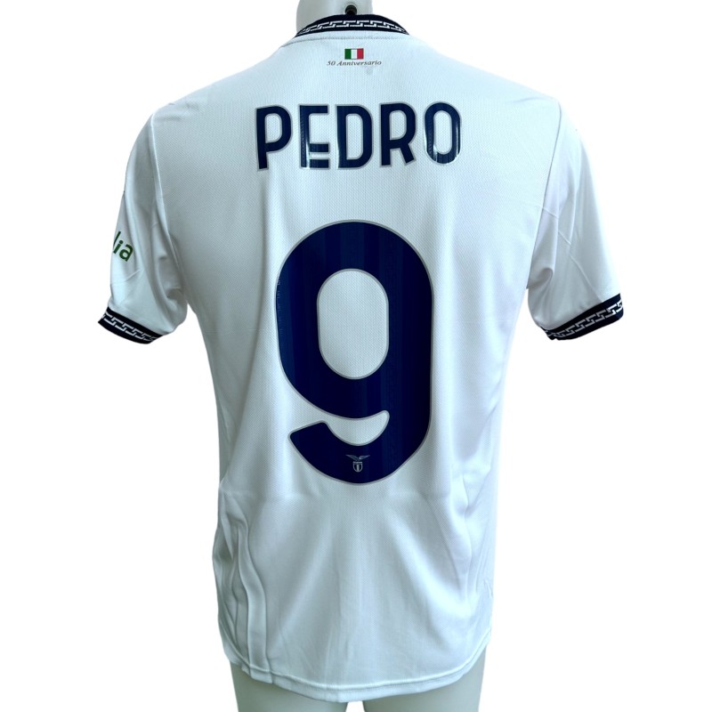 Pedro's Lazio Match Worn Shirt, 2023/24