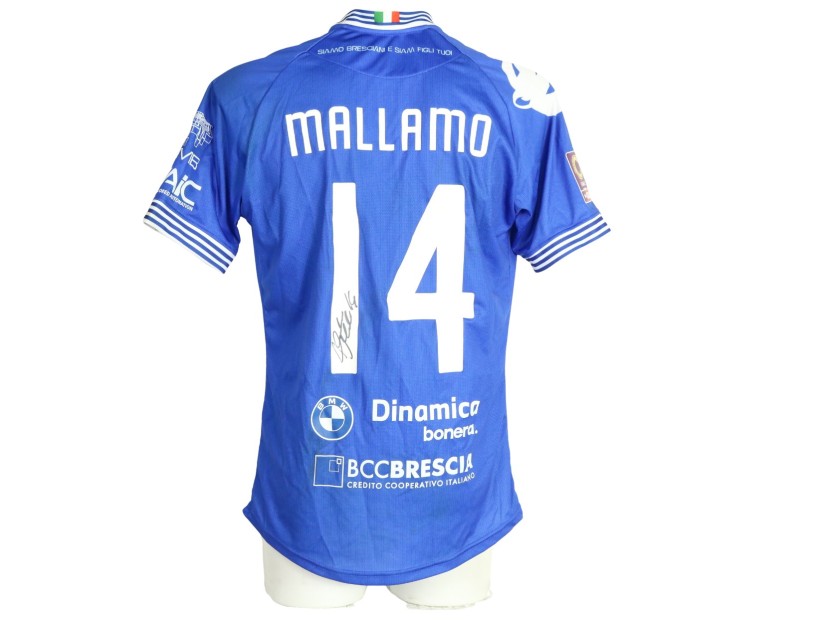 Maglia Mallamo Unwashed Union Brescia vs Triestina, 2026 - Autografata